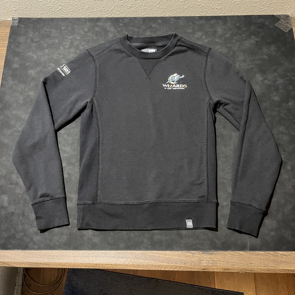 NBA Washington Wizards Sweatshirt Reverse Weave Basketball Anniversary Sweater